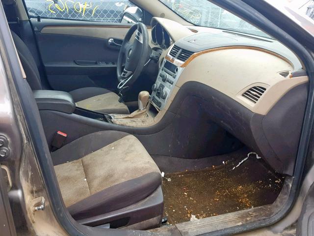 1G1ZC5E08CF139985 - 2012 CHEVROLET MALIBU 1LT 棕色 照片 5