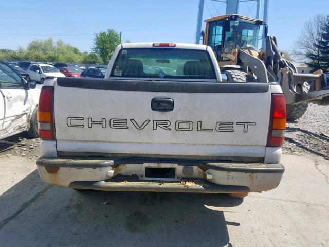 1GCEC14W71Z313190 - 2001 CHEVROLET SILVERADO WHITE photo 6