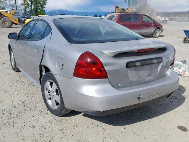 2G2WP552681124453 - 2008 PONTIAC GRAND PRIX 银色 照片 3