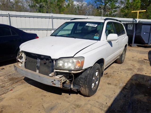 JTEDP21A640022473 - 2004 TOYOTA HIGHLANDER BASE  photo 2