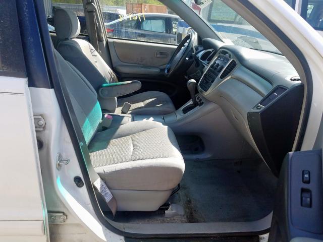 JTEDP21A640022473 - 2004 TOYOTA HIGHLANDER BASE  photo 5