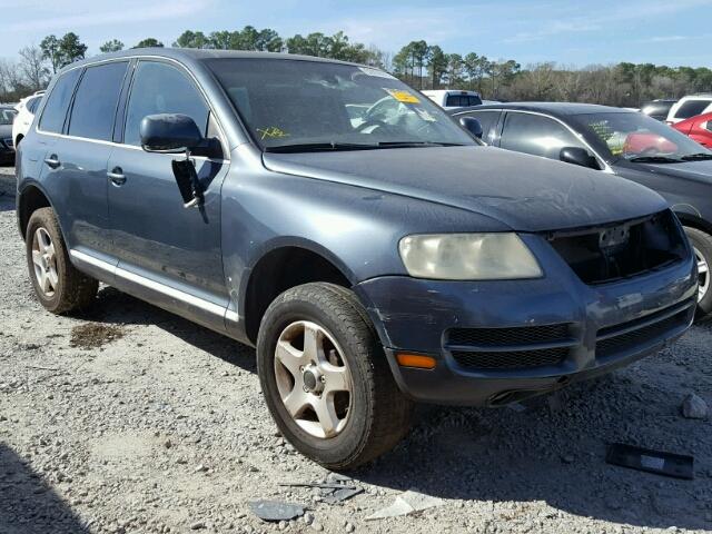 WVGBC67LX4D016624 - 2004 VOLKSWAGEN TOUAREG 3. BLUE photo 1