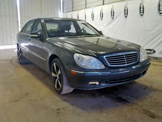 WDBNG75J81A167017 - 2001 MERCEDES-BENZ S 500 BLACK photo 1