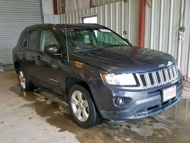 1C4NJDBB6ED592268 - 2014 JEEP COMPASS SP ნაცრისფერი ფოტო 1