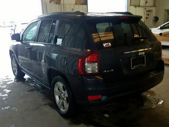 1C4NJDBB6ED592268 - 2014 JEEP COMPASS SP ნაცრისფერი ფოტო 3