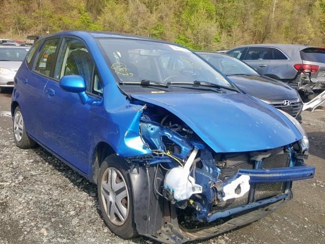 JHMGD38488S030406 - 2008 HONDA FIT BLUE photo 1