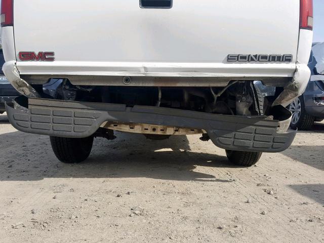 1GTCS14X0XK509931 - 1999 GMC SONOMA WHITE photo 9