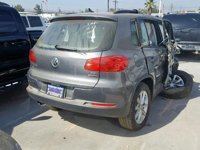 WVGBV7AX0JK004159 - 2018 VOLKSWAGEN TIGUAN LIM GRAY photo 4