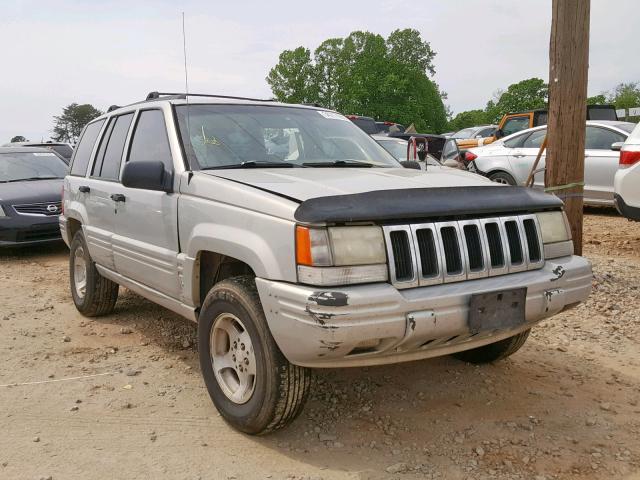 1J4FX48S5WC259684 - 1998 JEEP GRAND CHER SILVER photo 1