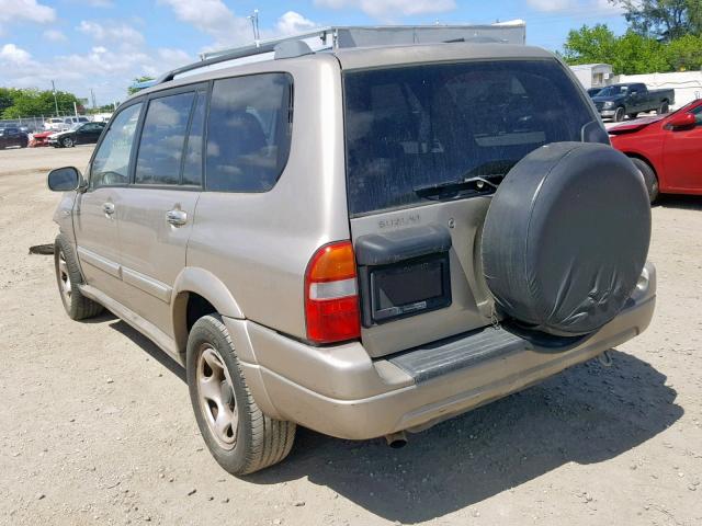 JS3TY92V624105030 - 2002 SUZUKI XL7 PLUS BROWN photo 3