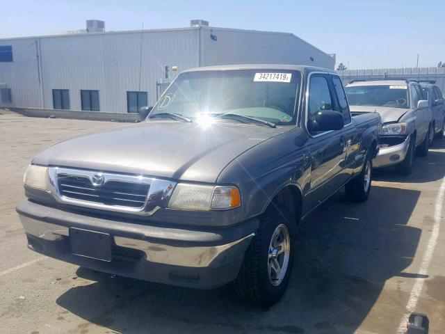 4F4YR16C1WTM34930 - 1998 MAZDA B2500 CAB GRAY photo 2