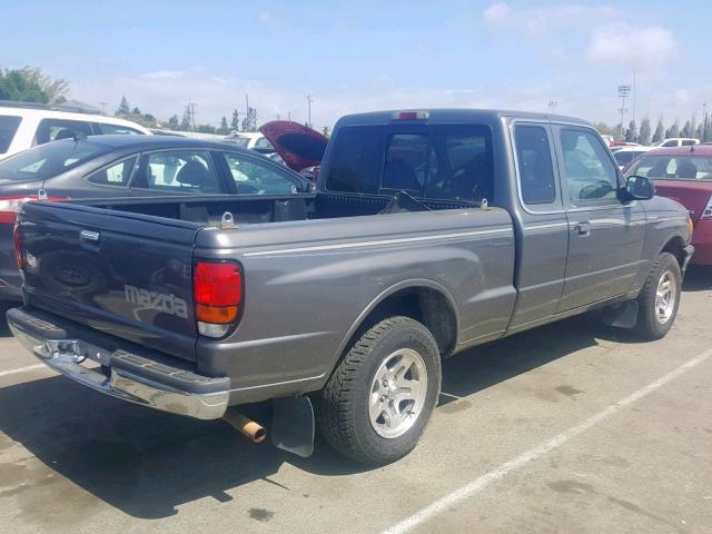 4F4YR16C1WTM34930 - 1998 MAZDA B2500 CAB GRAY photo 4