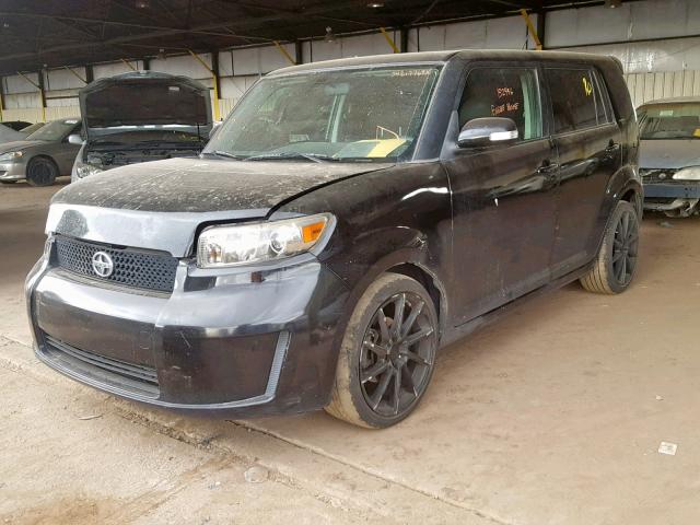 JTLKE50E781008626 - 2008 TOYOTA SCION XB 黑色 照片 2