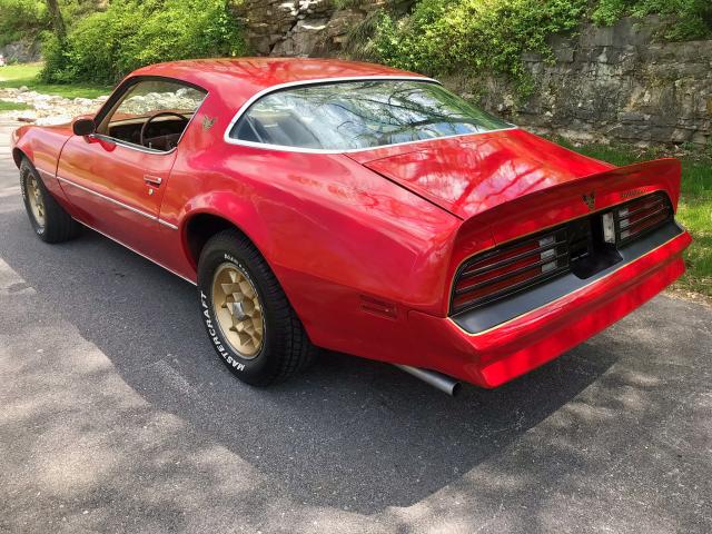 2T87P6H522246 - 1976 PONTIAC FIREBIRD RED photo 3