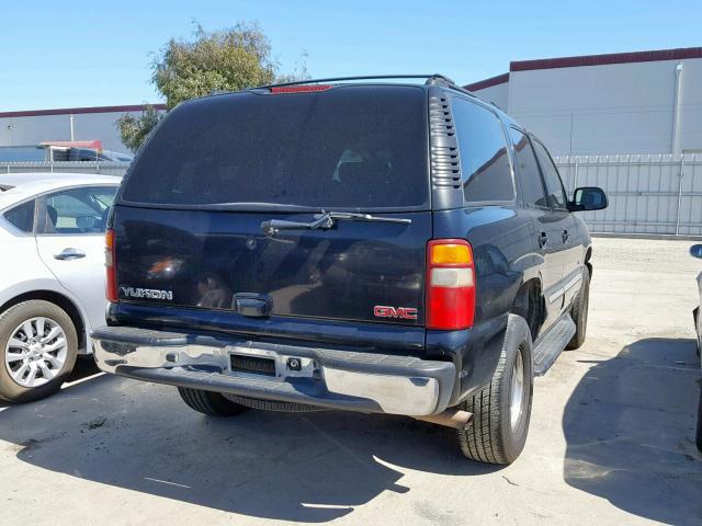 1GKEC13T83R113353 - 2003 GMC YUKON BLACK photo 4