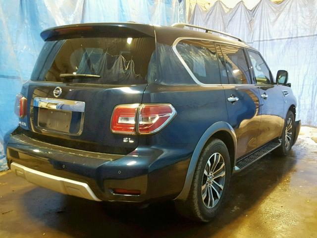 JN8AY2NCXJX502328 - 2018 NISSAN ARMADA SV BLUE photo 4