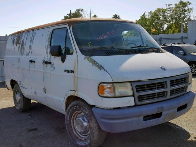 2B7GB11X3RK580687 - 1994 DODGE RAM VAN B1 WHITE photo 1