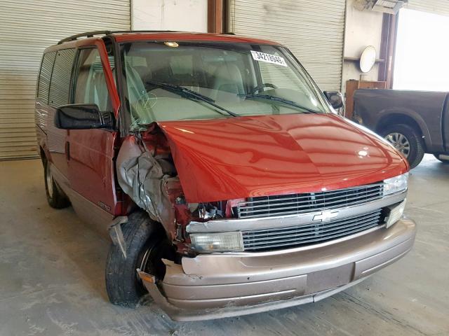 1GNDM19W5YB135128 - 2000 CHEVROLET ASTRO RED photo 1