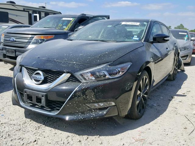 1N4AA6AP1HC437022 - 2017 NISSAN MAXIMA 3.5 BLACK photo 2