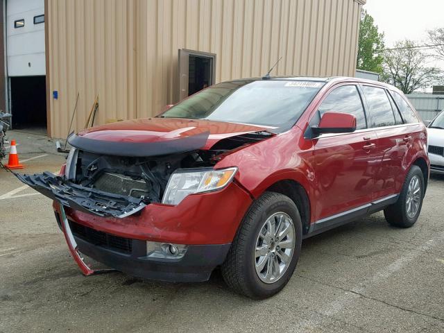 2FMDK39C99BA76771 - 2009 FORD EDGE LIMIT RED photo 2