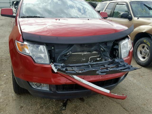 2FMDK39C99BA76771 - 2009 FORD EDGE LIMIT RED photo 9