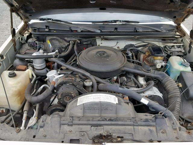 1G3AR69Y5EM421685 - 1984 OLDSMOBILE CUTLASS SU CREAM photo 7