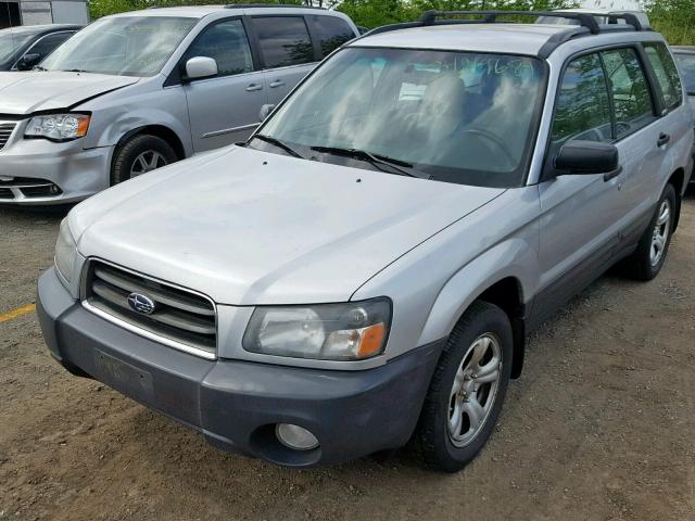 JF1SG63614H712408 - 2004 SUBARU FORESTER 2 SILVER photo 2