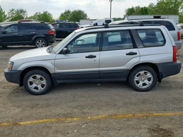 JF1SG63614H712408 - 2004 SUBARU FORESTER 2 SILVER photo 9
