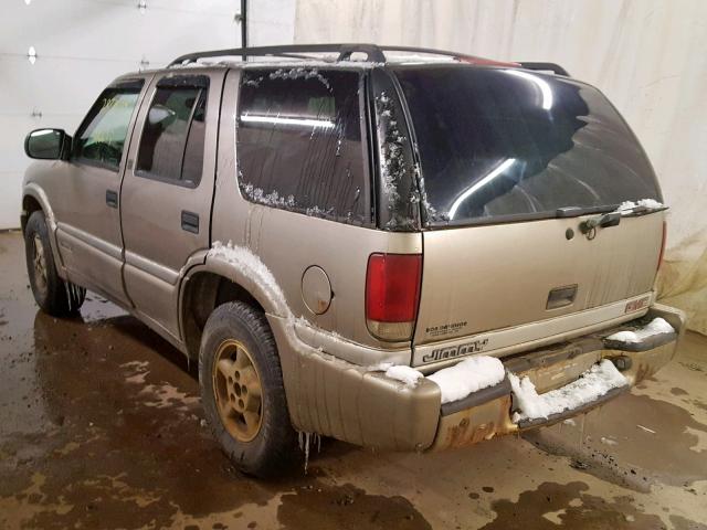 1GKDT13W9Y2198760 - 2000 GMC JIMMY / EN BEIGE photo 3