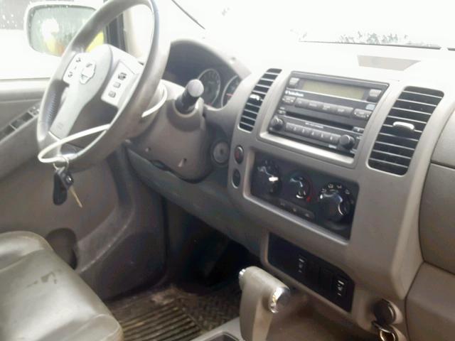 1N6AD07U56C405308 - 2006 NISSAN FRONTIER C SILVER photo 9