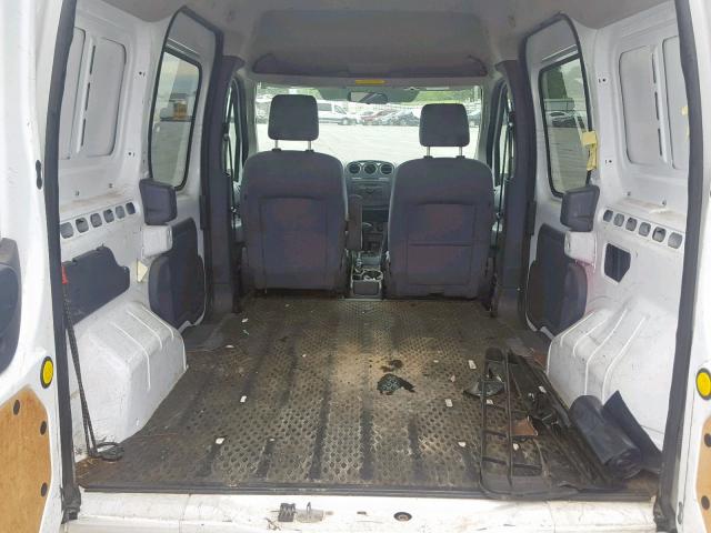 NM0LS6AN0AT023330 - 2010 FORD TRANSIT CO WHITE photo 6
