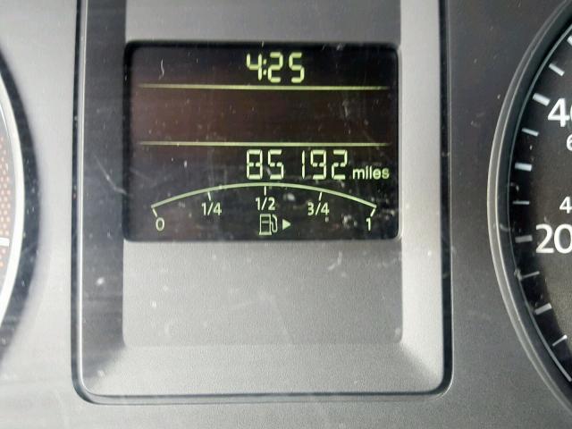 3VW2K7AJ9DM217033 - 2013 VOLKSWAGEN JETTA BASE CHARCOAL photo 8