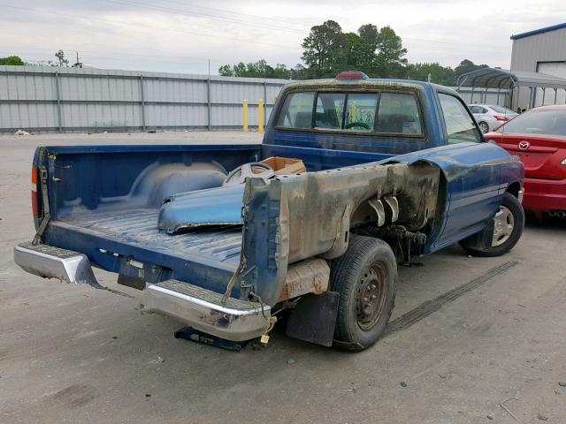 4TARN81P6RZ247773 - 1994 TOYOTA PICKUP 1/2 BLUE photo 4