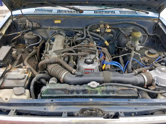 4TARN81P6RZ247773 - 1994 TOYOTA PICKUP 1/2 BLUE photo 7