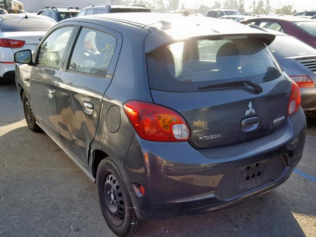 ML32A3HJ8FH003665 - 2015 MITSUBISHI MIRAGE DE CHARCOAL photo 3