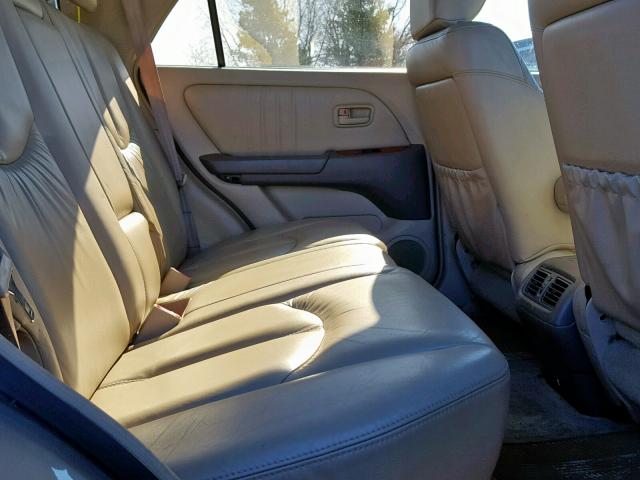 JT6HF10U2X0029043 - 1999 LEXUS RX 300 TAN photo 6