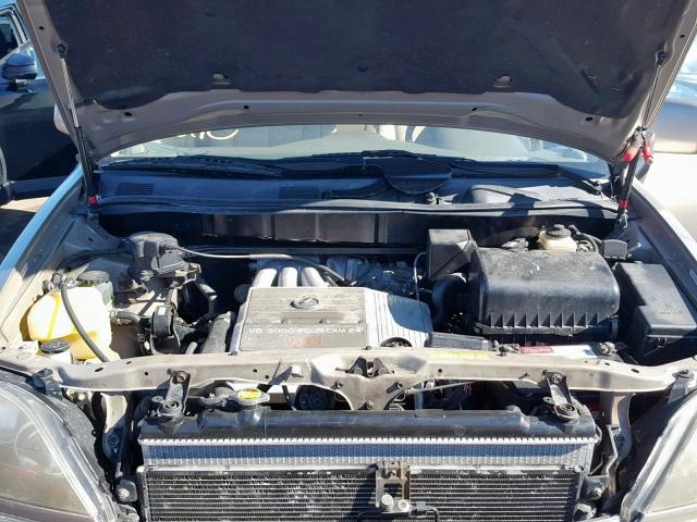 JT6HF10U2X0029043 - 1999 LEXUS RX 300 TAN photo 7