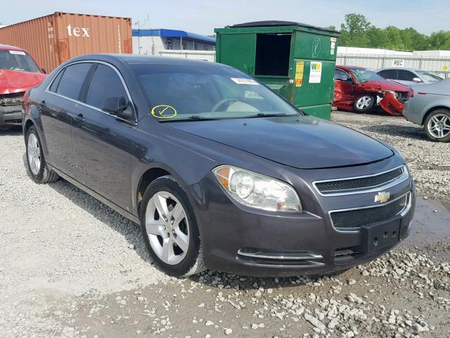 1G1ZB5EB5A4107394 - 2010 CHEVROLET MALIBU LS GRAY photo 1