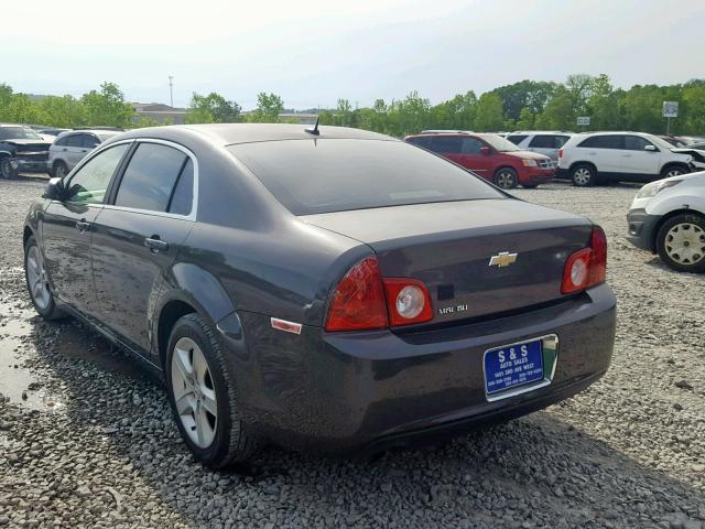 1G1ZB5EB5A4107394 - 2010 CHEVROLET MALIBU LS GRAY photo 3