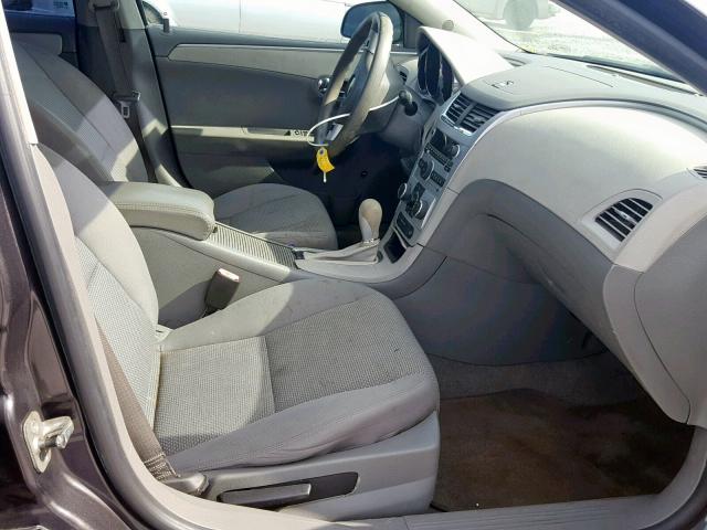 1G1ZB5EB5A4107394 - 2010 CHEVROLET MALIBU LS GRAY photo 5