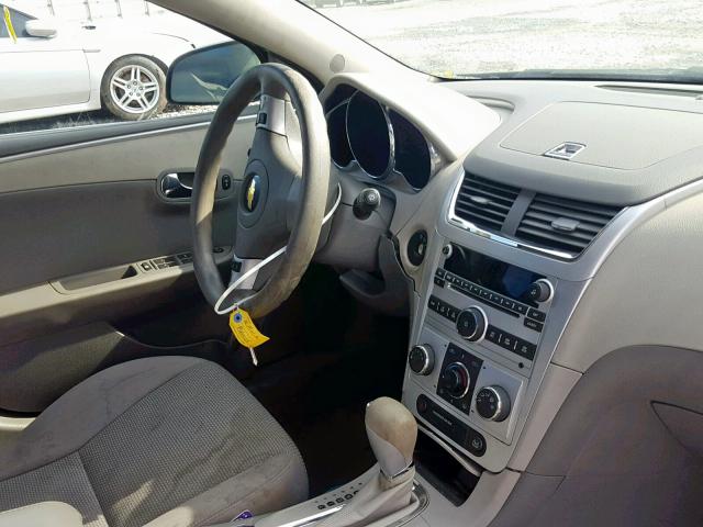 1G1ZB5EB5A4107394 - 2010 CHEVROLET MALIBU LS GRAY photo 9