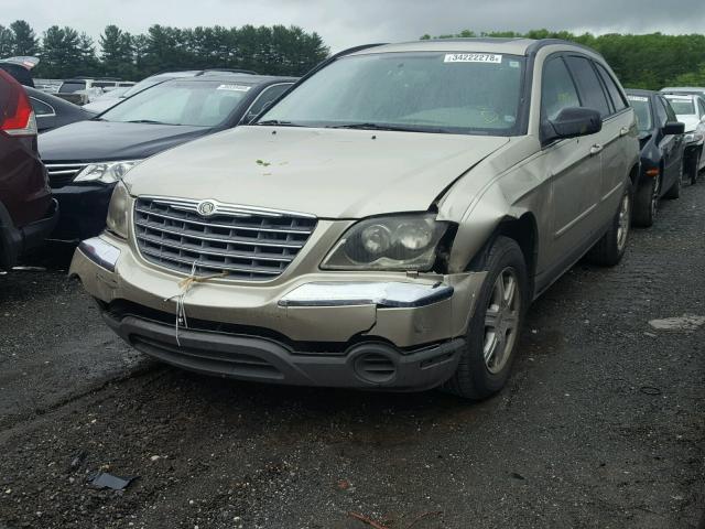 2C4GM68455R328265 - 2005 CHRYSLER PACIFICA T GOLD photo 2