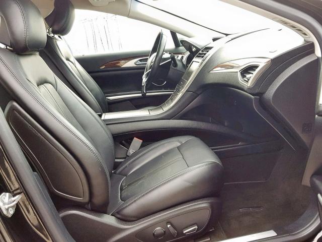 3LN6L2LU8GR627448 - 2016 LINCOLN MKZ HYBRID BLACK photo 5