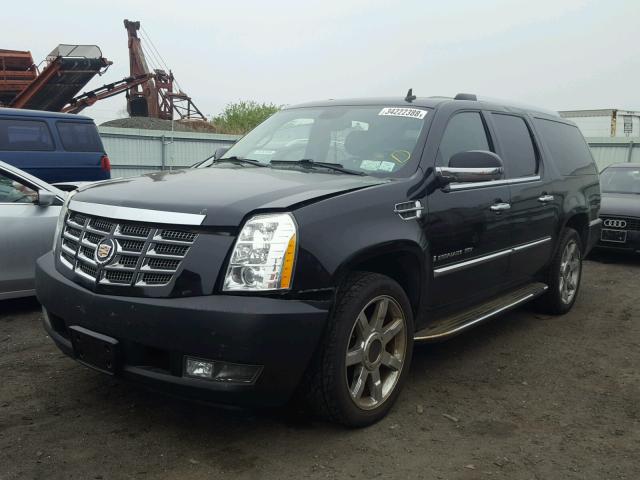 1GYFK66888R262015 - 2008 CADILLAC ESCALADE E BLACK photo 2