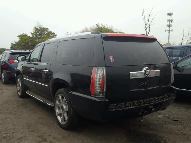 1GYFK66888R262015 - 2008 CADILLAC ESCALADE E BLACK photo 3