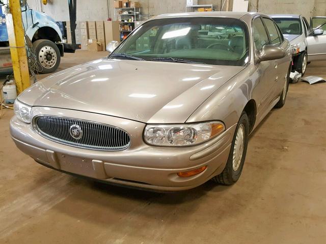 1G4HP54K6Y4244002 - 2000 BUICK LESABRE CU GOLD photo 2