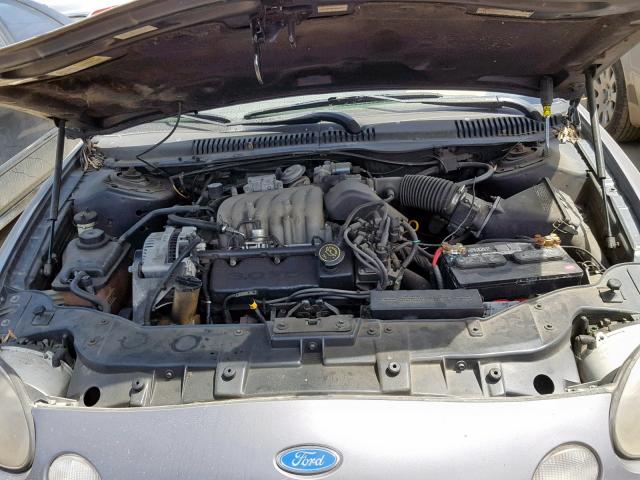 1FALP52U2TG305037 - 1996 FORD TAURUS GL GRAY photo 7