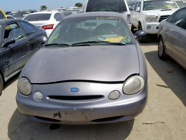 1FALP52U2TG305037 - 1996 FORD TAURUS GL GRAY photo 9