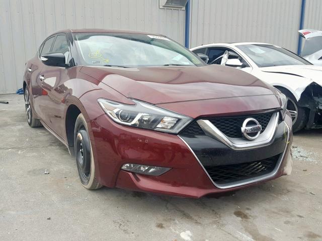 1N4AA6AP7GC380078 - 2016 NISSAN MAXIMA 3.5 MAROON photo 1