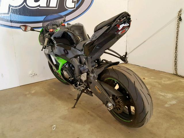 JKBZXJE16GA020399 - 2016 KAWASAKI ZX636 E BLACK photo 3